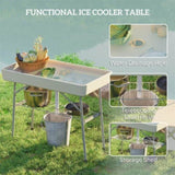 Ice Cooler Table/Camping table 97493987