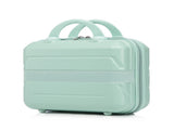 14"/20" 2 pcs/set in ABS Spinner Wheel Luggage, with Combination Lock,14" Cosmetic Case W2787P337449