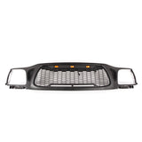 Front Grille Fit For 2001-2004 Toyota Tacoma Mesh Honeycomb Grill with 3 LED Lights W138757777