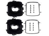 2Pcs Left and Right Headlight Lamp Bucket Kit Fit for Buick Century Regal Cadillac Escalade 25763748