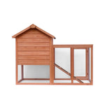 ZUN Hot sale Easily-assembled wooden Rabbit house Chicken coop kennels W21901186