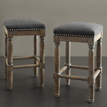 ZUN Counter Stool Set of 2 B03548200