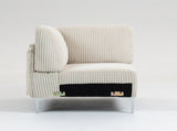 Modular Sectional Sofa Corner Seat,Middle Seat Module Couch,Beige W3098P257005
