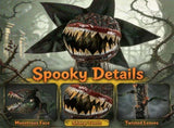6.2ft Animated Halloween Man-Eater Plant, Sound Activated Monster Plant Prop with LED Color Changing 08263715