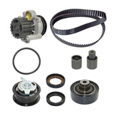 1.9 TDI For VW Jetta Golf Beetle ALH Timing Belt Kit Water Pump Impeller 1999-04 87423956