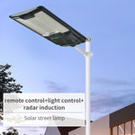 ZUN Solar Street Lights Outdoor, Parking Lot Lights with 181PCS LED Beads , IP65 Waterproof Solar Flood W1592P190016