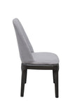 Madan Light Gray Linen & Gray Oak Finish Side Chair B2726P287846