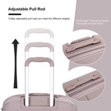 Hardshell Suitcase Double Spinner Wheels PP Luggage Sets Lightweight Durable Suitcase with TSA W284P197041
