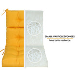 2 Pcs Set High Back Patio Chair Cushions, Tufted Rocking Chair Cushions, Adirondack Cushions for W419P287332