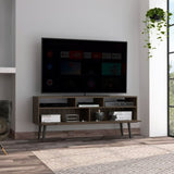 ZUN Hamburg TV Stand For TV´s up 60", Four Legs, Three Open Shelves B128P148713