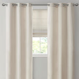 Basketweave Room Darkening Cordless Roman Shade B035129711