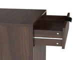 10-Gallon Woodgrain Tilt-Out Trash Can Cabinet Wooden Garbage Recycling Cabinet with Wave-Textured 46943397