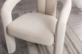 COOLMORE Contemporary Designed Velvet Fabric Upholstered Accent/Dining Chair /Barrel Side Chairs W395103720