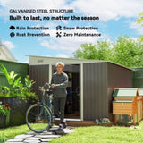 Outdoor Garden Storage Shed Tool House 98675580