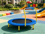 3FT Foldable Kids Trampoline with Foam Handle, 36" Indoor/Outdoor Mini Trampoline 17970407