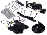 UTV Turn Signal Kit w/ 110D Horn Street Legal Rocker Switch Triangle LED Lights Replacement for 03392004