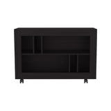 Norwood Table Cart, Living room, Black B092P306239