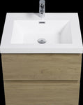 ZUN 24" Floating Bathroom Vanity with Sink, Modern Wall-Mounted Bathroom Storage Vanity Cabinet with W1573P152694