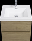 24" Floating Bathroom Vanity with Sink, Modern Wall-Mounted Bathroom Storage Vanity Cabinet with W1573P152694