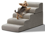 5-Step Dog Stairs Steps for High Bed, Pet Steps for Small Dogs and Cats, Non-Slip Removable Washable 93679291