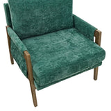 Kelly Mid-Century Modern Velvet Accent Armchair T2574P240372