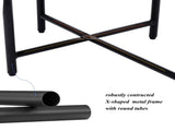 2 Tier Oval End Tables Wooden Small Side Table, 27" Round Coffee Table with Storage Tray, Modern 87944043
