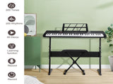 GEP-110 61 Key Keyboard with Piano Stand, Piano Bench, Built In Speakers, 15591988