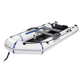 Camping Survivals 10ft PVC 330kg Water Adult Assault Boat Off-White 61810419