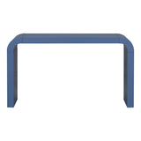 U_STYLE Minimalist Acacia Vneer Entryway Table with Two Legs,Stylish and Elegant Design,Suitable for N711P213374V