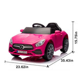 ZUN Licensed Mercedes-Benz CLS 350,12V Kids Ride On Toy Car w/Parents Control,2wd,Four-wheel W1578P189765