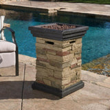 19.50'' STONE MGO FIRE COLUMN - 40 000 BTU 57561.00-40K