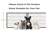 47.2" Dog Crate for Small Medium Large Dogs, Puppy Dog Playpen for Yard Indoor Outdoor Use, Pet Dog W3101P313116