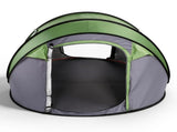 4 Person Pop Up Tent for Camping, Waterproof Instant Family Tent with Front Awning, Automatic Tent 88356143