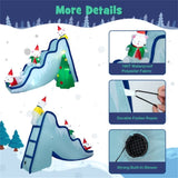 9 Feet Christmas Decoration Inflatable Polar Bear Slide Scene Decoration 27211841