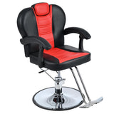 ZUN Classic Reclining barber Chair Salon Chair for Hair Stylist with Heavy Duty Hydraulic Pump, 360&deg; 96832747