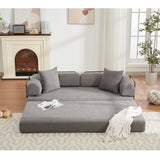 78.5" Folding Out Sleeper Sofa Bed,4-in-1 DIY Combination W1628P216721