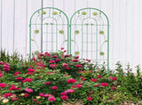 4 Pack Metal Garden Trellis 71" x 19.7" Rustproof Trellis for Climbing Plants Outdoor Flower Support W1586135449