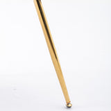 Luxury modern simple leisure velvet single sofa chair bedroom lazy person household dresser stool W117067861