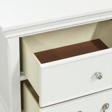 Classic Traditional Style 1pc Nightstand Wood White Finish Dovetail Drawers Bed Side Table Bedroom B01146479