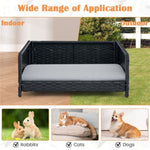 ZUN Dog bed with cushion 34878718