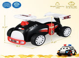 Kids Ride-On Sliding Car with Music Function, 3 Themes Sit-and-Scoot Toy for 19-36 Months 50652787