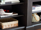 Media Console Table with Large Storage Cabinet, Modern TV Media Entertaionment Stand, Grey, W1758P206559