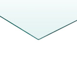 Square Tempered Glass Top 39.3*39.3 INCH Glass Table Top 3/8 INCH Thickness W1718P352256
