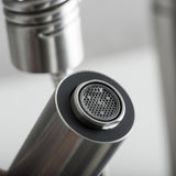 DAX Single Handle Pull Down Kitchen Faucet Brushed Finish B2702P227001