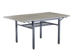 ZUN Folding Dining Table, 1.2 inches thick table top, for Dining Room, Living Room, Grey, 63.2'' L x W1162104707