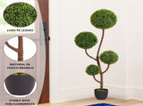2025 High quality green plant trees spiral for indoor outdoor decoration artificial boxwood topiary W2945P279015