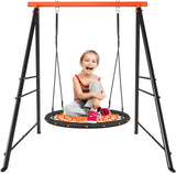 ZUN Roll over image to zoom in Swing Stand Frame｜Swing Set Frame for Both Kids and Adults｜880 Lbs 45713092