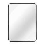 24x36 Inch Black Metal Framed Rectangular Bathrrom Mirror for Wall. W2203P302700