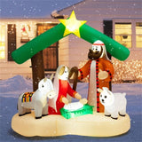 6.7 Feet Christmas Decoration with LED Lights 25797274