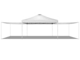 10x10FT pop up Canopy Tent with 2 sidewallsOutdoor Canopy Tent for Parties 22018317